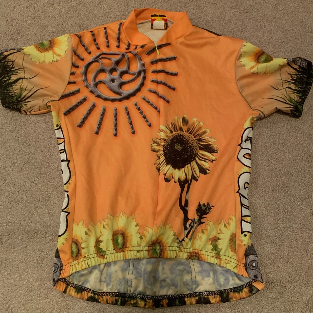 Sunflower cycling jersey